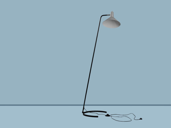 RETRO VLOERLAMP NO. 1505 HET HOEFIJZER